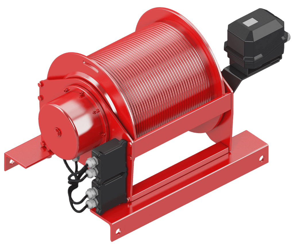 Electric winches Aandrijf Technisch Buro
